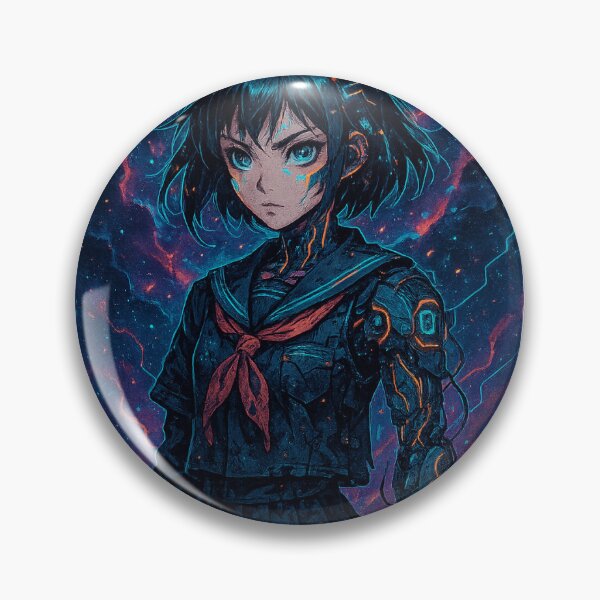 Item preview, Cosmic Cyberpunk Girl designed and sold by Fandom Fix Factory.