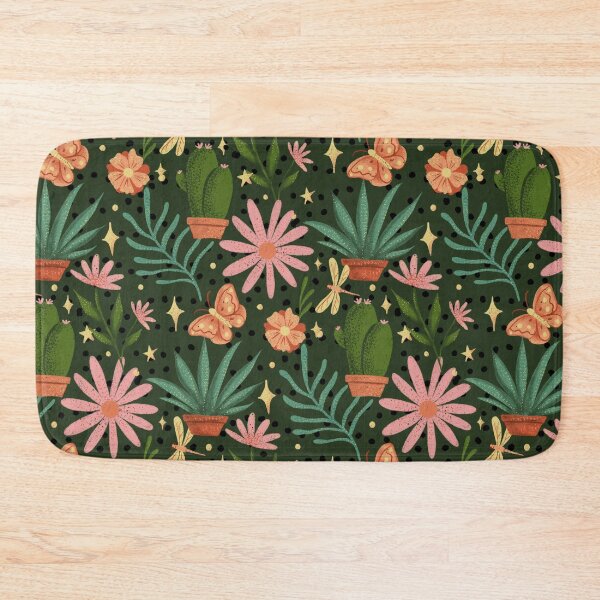 Item preview, Floral Pattern Cacti Green designed and sold by patternarya.