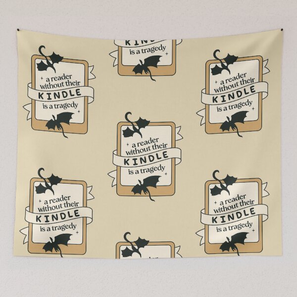 Item preview, A Reader Without Their Kindle is a Tragedy designed and sold by BurunaMD.