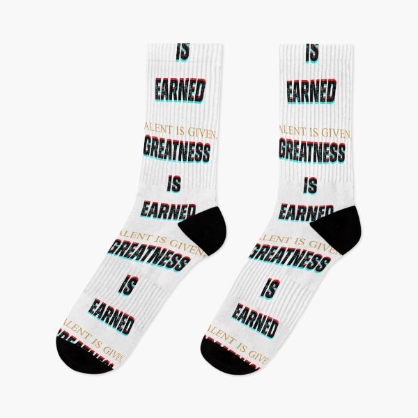 Item preview, Greatness is earned designed and sold by Pop, Culture and Stuff.