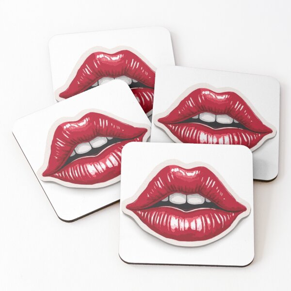 Item preview, Red Lips designed and sold by FarieArt.