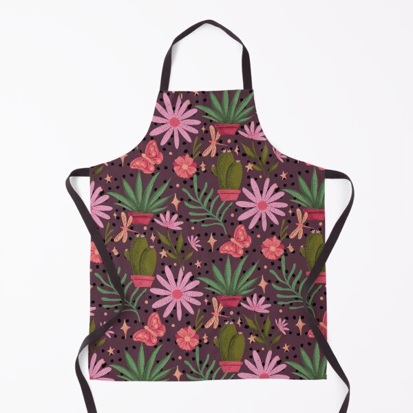 Item preview, Floral Pattern Cacti Green Rosé designed and sold by patternarya.
