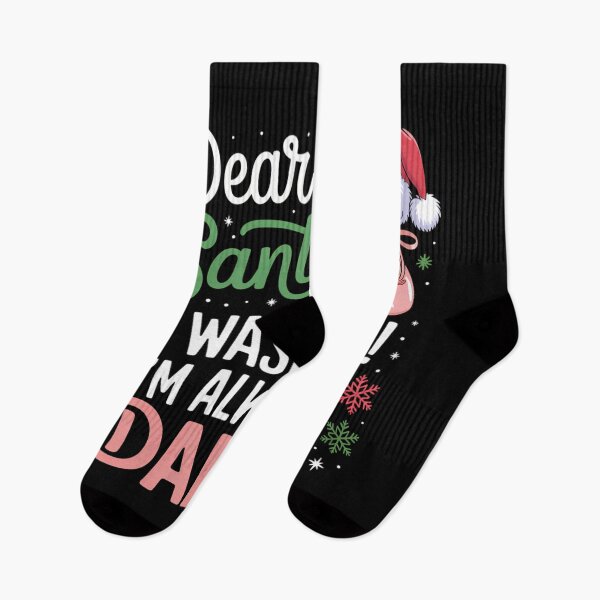 Item preview, Dear Santa It Wasn't Me I'm Always At Dance Ballet Christmas designed and sold by ticlitule.