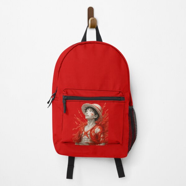 Item preview, Luffy’s Gaze to Tomorrow – White & Red Surreal designed and sold by AnimeFlash_0.