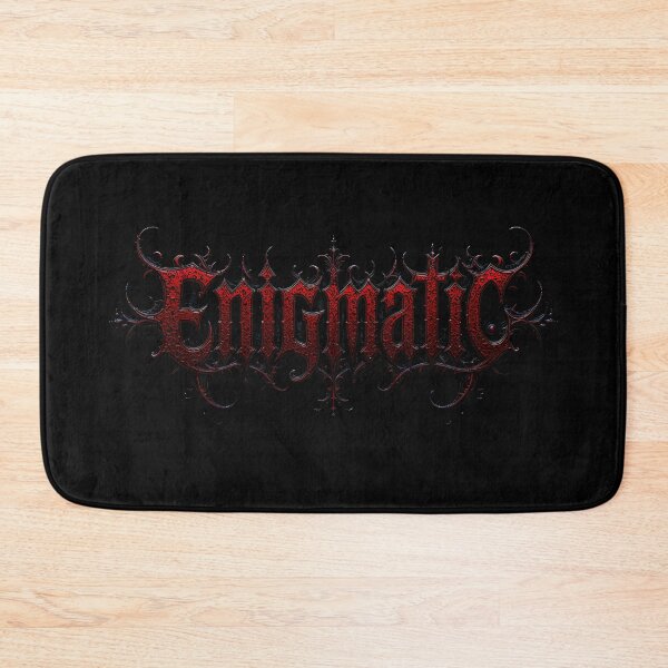 Item preview, Enigmatic (Brutal Death Metal Style) | Official Enigmatic Goth Logo designed and sold by EnigmaticGoth.