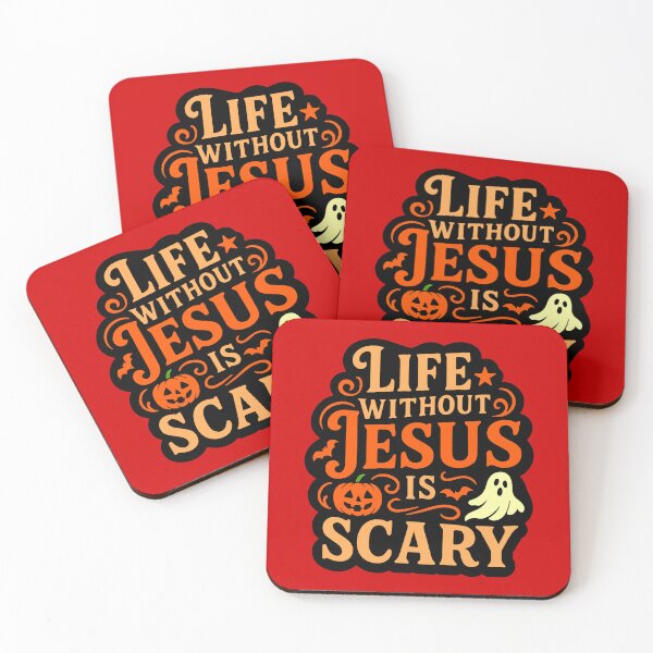 Item preview, Life Without Jesus Is Scary designed and sold by plushism.
