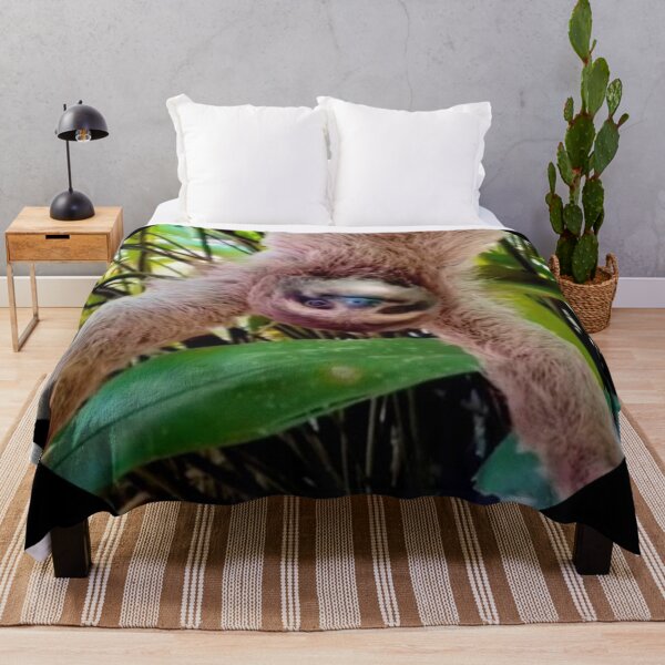 Item preview, cute upside down sloth animal photo art designed and sold by SmashingDeals.