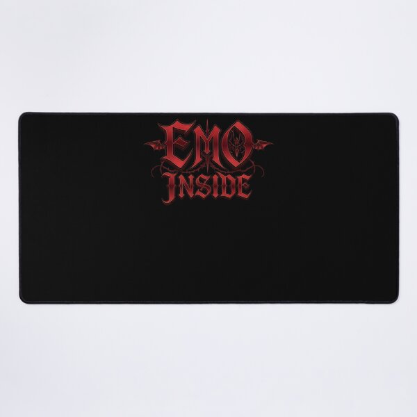 Item preview, Emo Inside | Gothic Metal Font, 2000s Emo & Scene Aesthetic designed and sold by EnigmaticGoth.