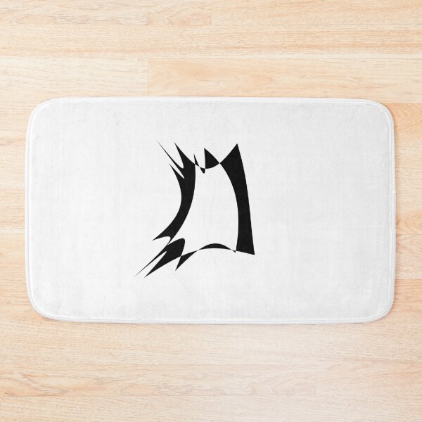 Item preview, Letter D Thorn-Blade Typography — Black Metal designed and sold by uncoXab.