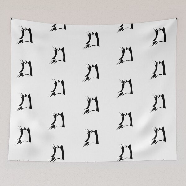 Item preview, Letter D Thorn-Blade Typography — Black Metal designed and sold by uncoXab.