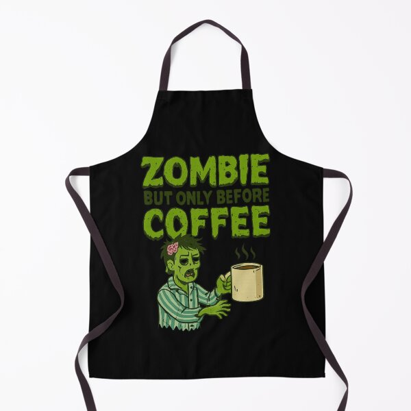 Item preview, Zombie But Only Before Coffee – Funny Morning Undead Design designed and sold by THISisIT-eshop.