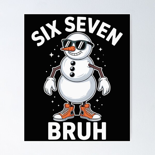 Item preview, 67 Bruh Snowman Christmas 6 7 Six Seven Youth Kids Boys designed and sold by clothesy7.