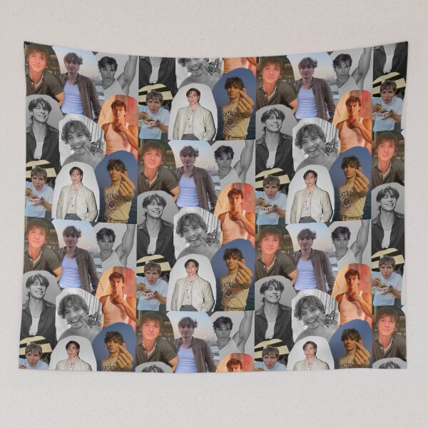 Item preview, Nicholas Chavez Collage  designed and sold by DrawnByGee.