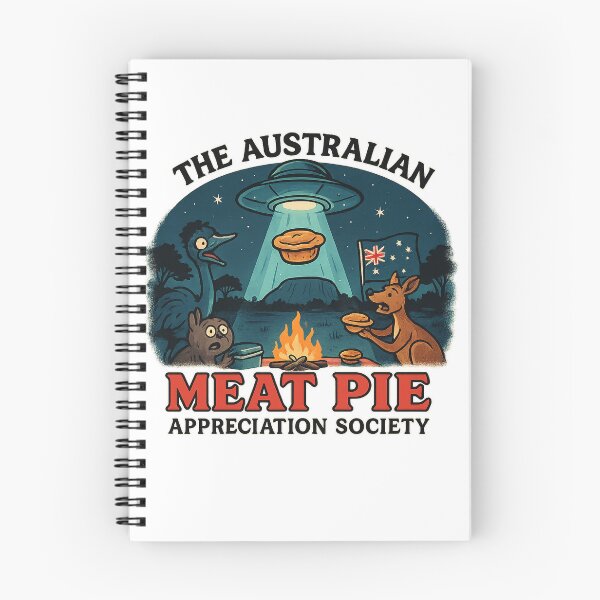 Item preview, Alien Meat Pie Design designed and sold by The Australian Meat Pie Appreciation Society.