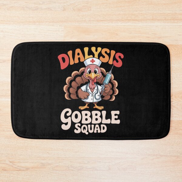 Item preview, Dialysis Nurse Gobble Squad Thanksgiving Hemodialysis designed and sold by BiellaSar.