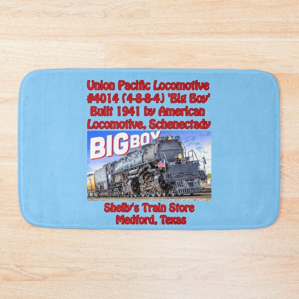 Item preview, Train logo,UP, Union Pacific Locomotive #4014 'Big Boy', Shelly's Train Store,Vintage, Classic,Archaic, Collectible Train Logos,Rail & Railroad Logos,train stickers,magnets,t-shirts,posters designed and sold by MoreEZUSA-Here.