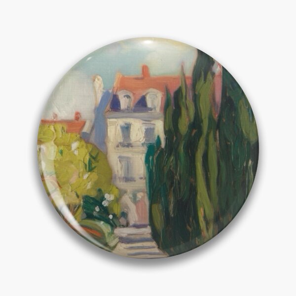 Item preview, French Chateau Pathway  – Impressionist Landscape designed and sold by CARRAANN.