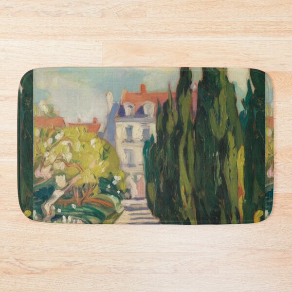 Item preview, French Chateau Pathway  – Impressionist Landscape designed and sold by CARRAANN.
