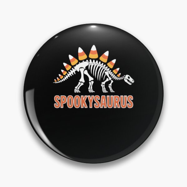 Item preview, Dinosaur Skeleton Spookysaurus Candy Corn Happy Halloween designed and sold by BiellaSar.