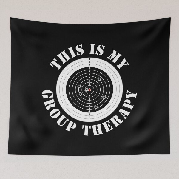 Item preview, This Is My Group Therapy Gun Range Target Shooting Gear Essential 		 designed and sold by dljsfmiwpdy50.