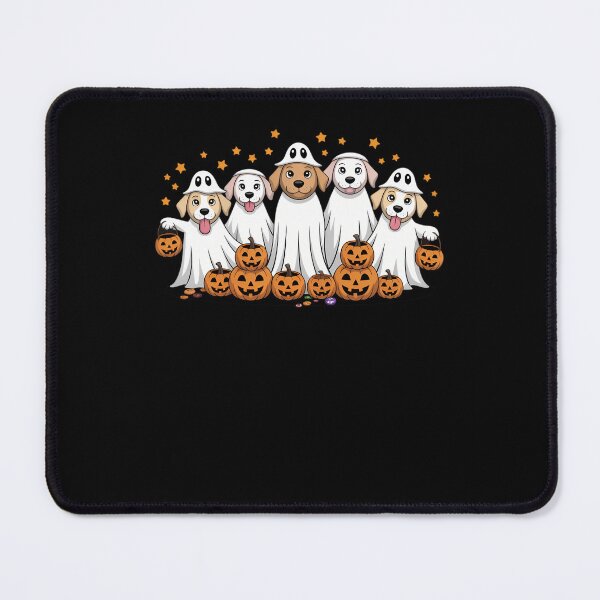 Item preview, Dog Ghost Cute Dog Dressed As Ghost Funny Halloween Dog designed and sold by BiellaSar.