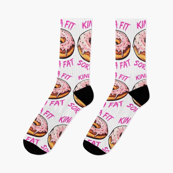 Item preview, Funny Gym Fitness Parody Kinda Fit Sorta Fat Donut Lover  Adult Humor designed and sold by Zayavca.