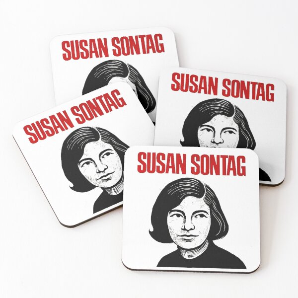 Item preview, Susan Sontag Portrait Against Interpretation Book Cover designed and sold by Oqueartecura.