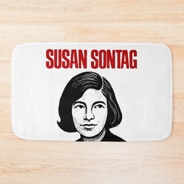 Item preview, Susan Sontag Portrait Against Interpretation Book Cover designed and sold by Oqueartecura.