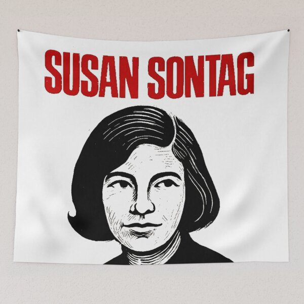 Item preview, Susan Sontag Portrait Against Interpretation Book Cover designed and sold by Oqueartecura.