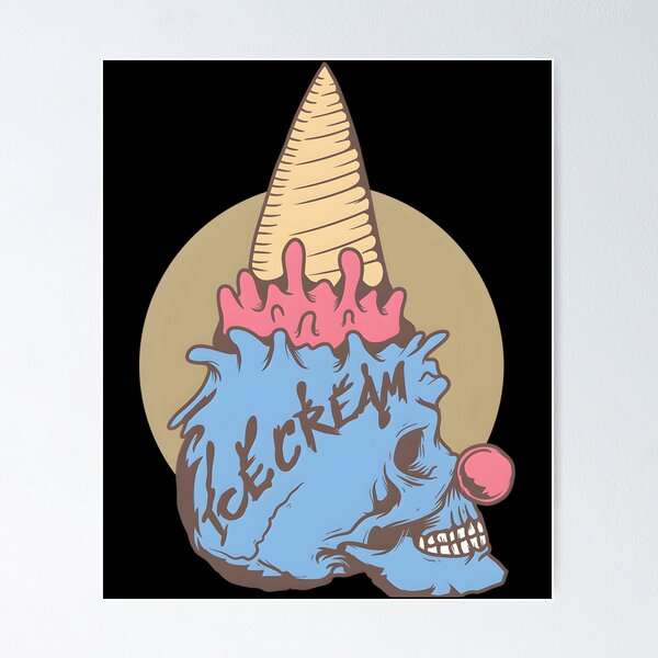 Item preview, Ice Cream Skull designed and sold by siadatnickzu.