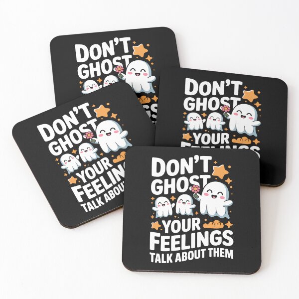 Item preview, Don't Ghost Your Feelings Halloween Mental Health Women' designed and sold by BiellaSar.
