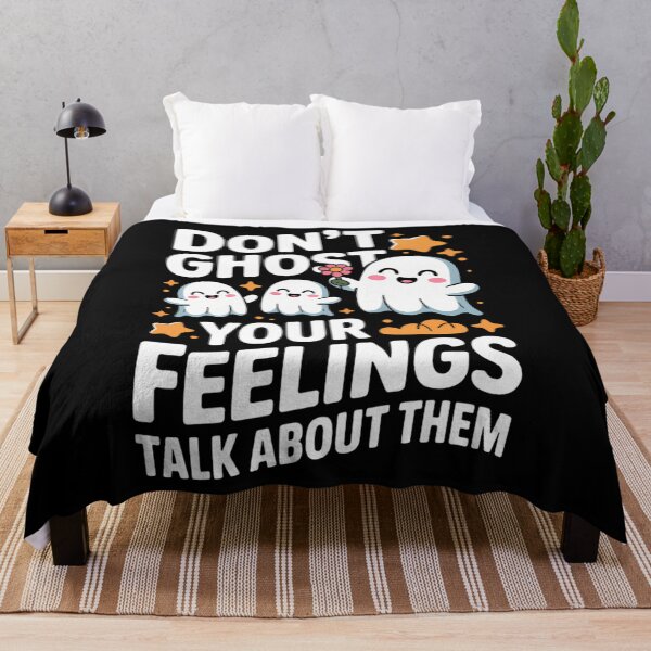 Item preview, Don't Ghost Your Feelings Halloween Mental Health Women' designed and sold by BiellaSar.