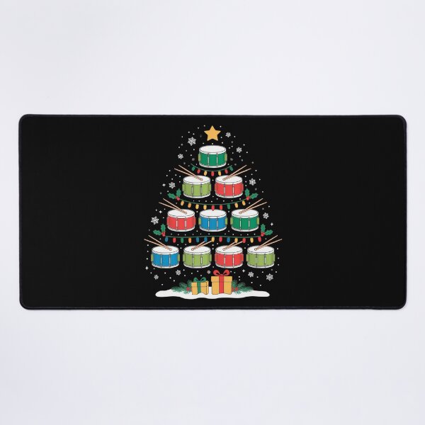 Item preview, Drum Lover Christmas Lighting Funny Drum Xmas Tree designed and sold by BiellaSar.