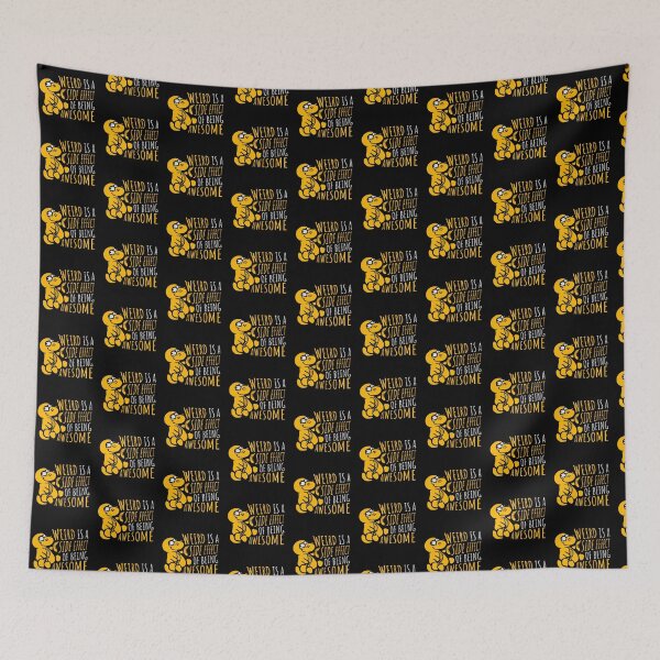 Item preview, Banana Dinosaur Weird is a side effect of being awesome designed and sold by shirt-o-mat.