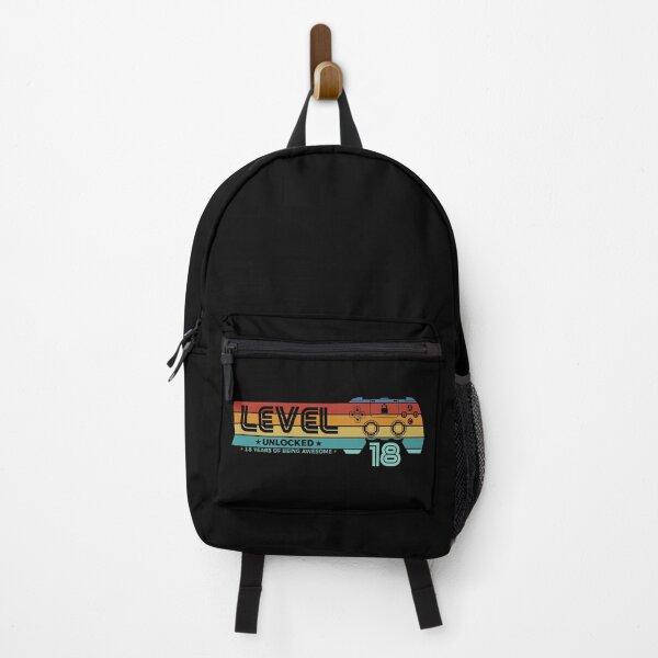Item preview, Level 18 Unlocked - 18 years old - 18th Birthday Gamer designed and sold by NH2019.
