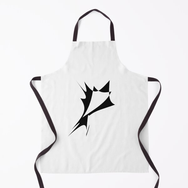Item preview, Letter P Thorn-Blade Typography — Black Metal designed and sold by uncoXab.