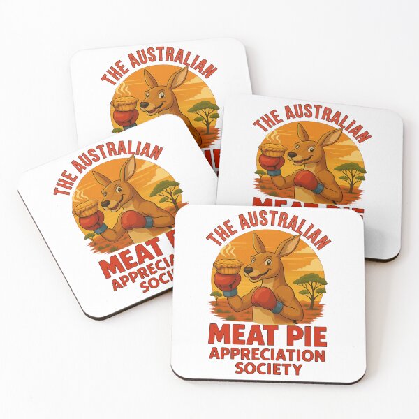 Item preview, Boxing Kangaroo designed and sold by The Australian Meat Pie Appreciation Society.