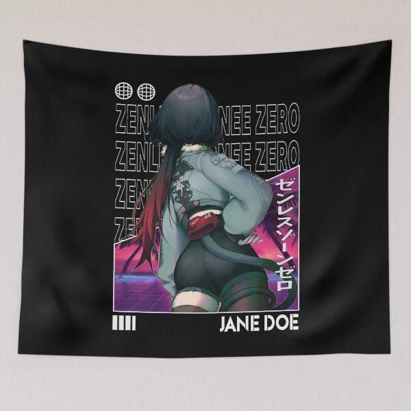 Item preview, Jane Doe - Zenless Zone Zero designed and sold by fractusbarnsley.