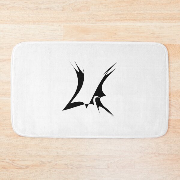 Item preview, Letter U Thorn-Blade Typography — Black Metal designed and sold by uncoXab.