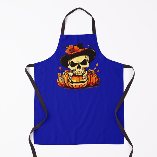 Item preview, Skull in a Pumpkin Hat designed and sold by Zofia Sosnecka.