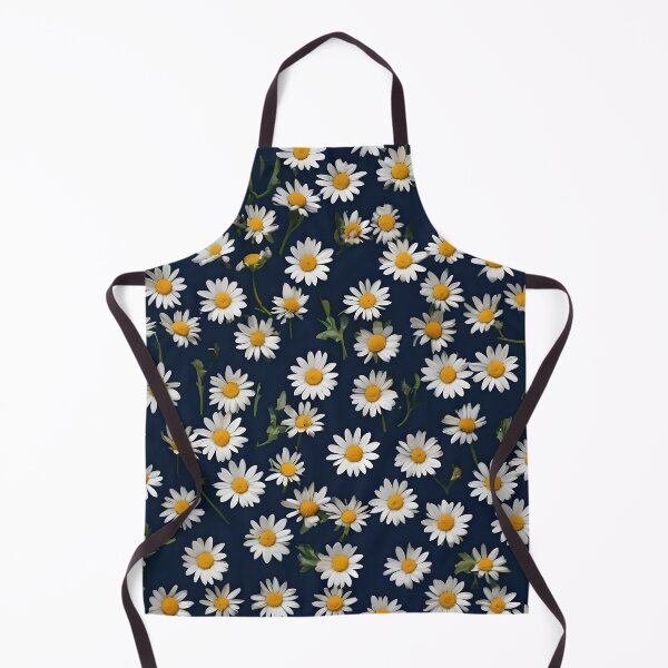 Item preview, Daisies Falling Navy Blue Background designed and sold by Ciervo Primavera.