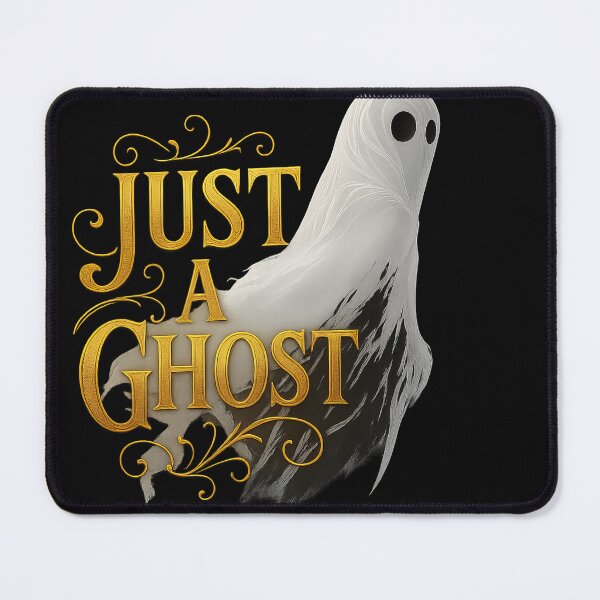 Item preview, Elegant Ghost with Golden Typography designed and sold by Daagath.