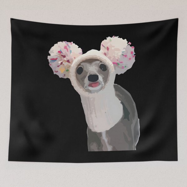 Item preview, Tika The Iggy With Pompoms Classic 		 designed and sold by eapzucedaa23.