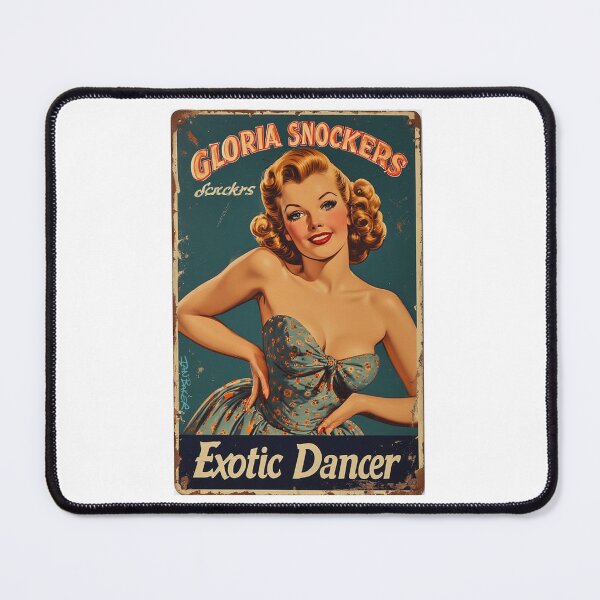 Item preview, Gloria Snockers Exotic Dancer Poster designed and sold by IanBakerToons.