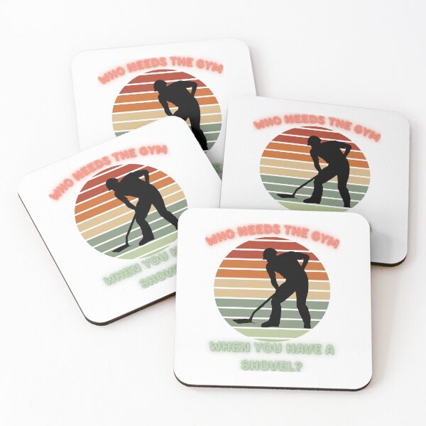 Item preview, Who needs the gym when you have a shovel  designed and sold by PlanetOfFun.