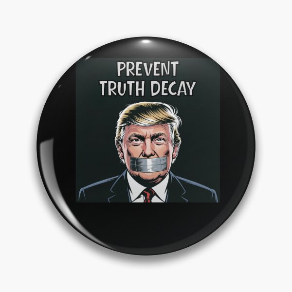 Item preview, Prevent Truth Decay – Tape Trump's Mouth Shut designed and sold by Snark Town Tees.
