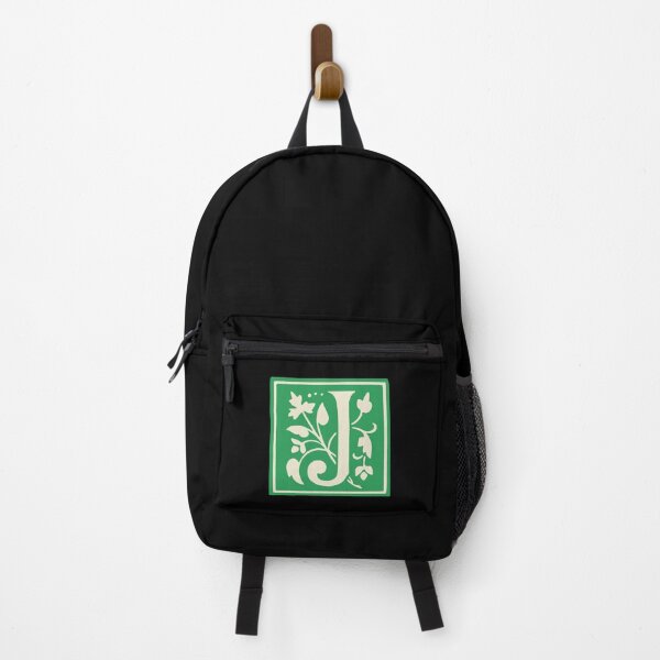 Item preview, Vintage Letter J Monogram Initials Green designed and sold by Jeallan Designs.
