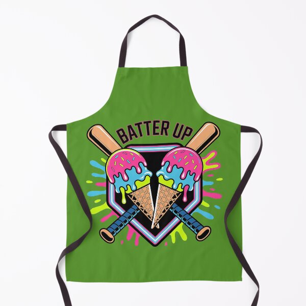 Item preview, Neon Ice Cream Baseball Bats Pop Art designed and sold by Wicked.Teez.