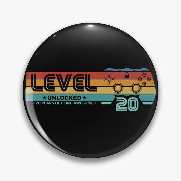 Artikelvorschau, Level 20 freigeschaltet – 20 Jahre alt – Gamer zum 20. Geburtstag entworfen und verkauft von NH2019.
