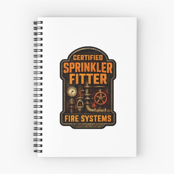 Item preview, Sprinkler Fitter Sticker & Apparel Design designed and sold by TeeCraftTeeCo.
